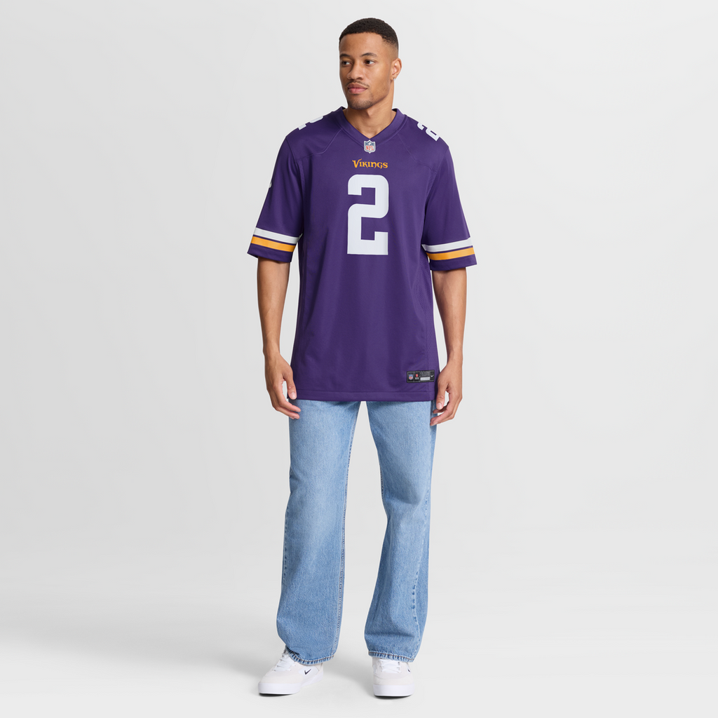 Men's Minnesota Vikings Stephon Gilmore Nike  Purple  Game Jersey