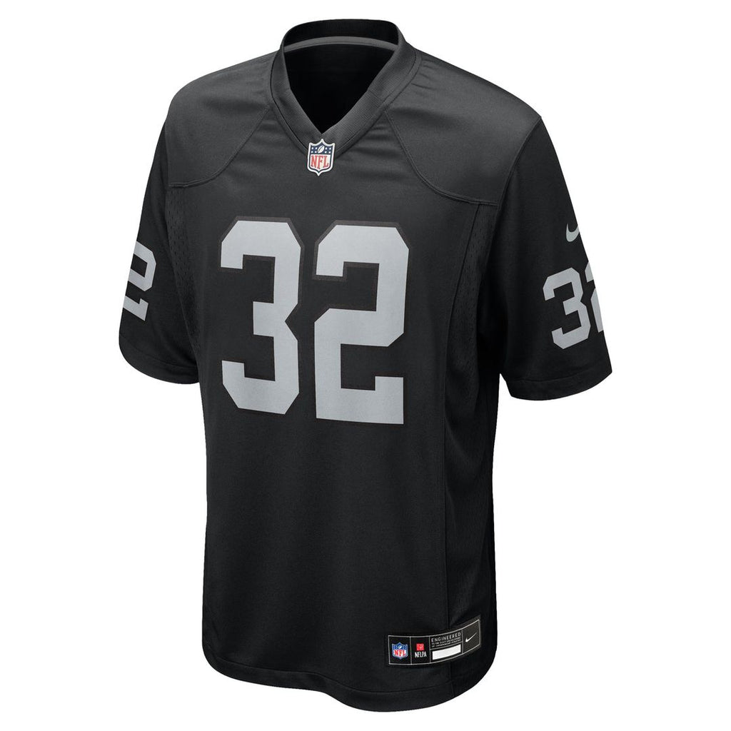 Men's Las Vegas Raiders Marcus Allen Nike Black Game Retired Player Jersey