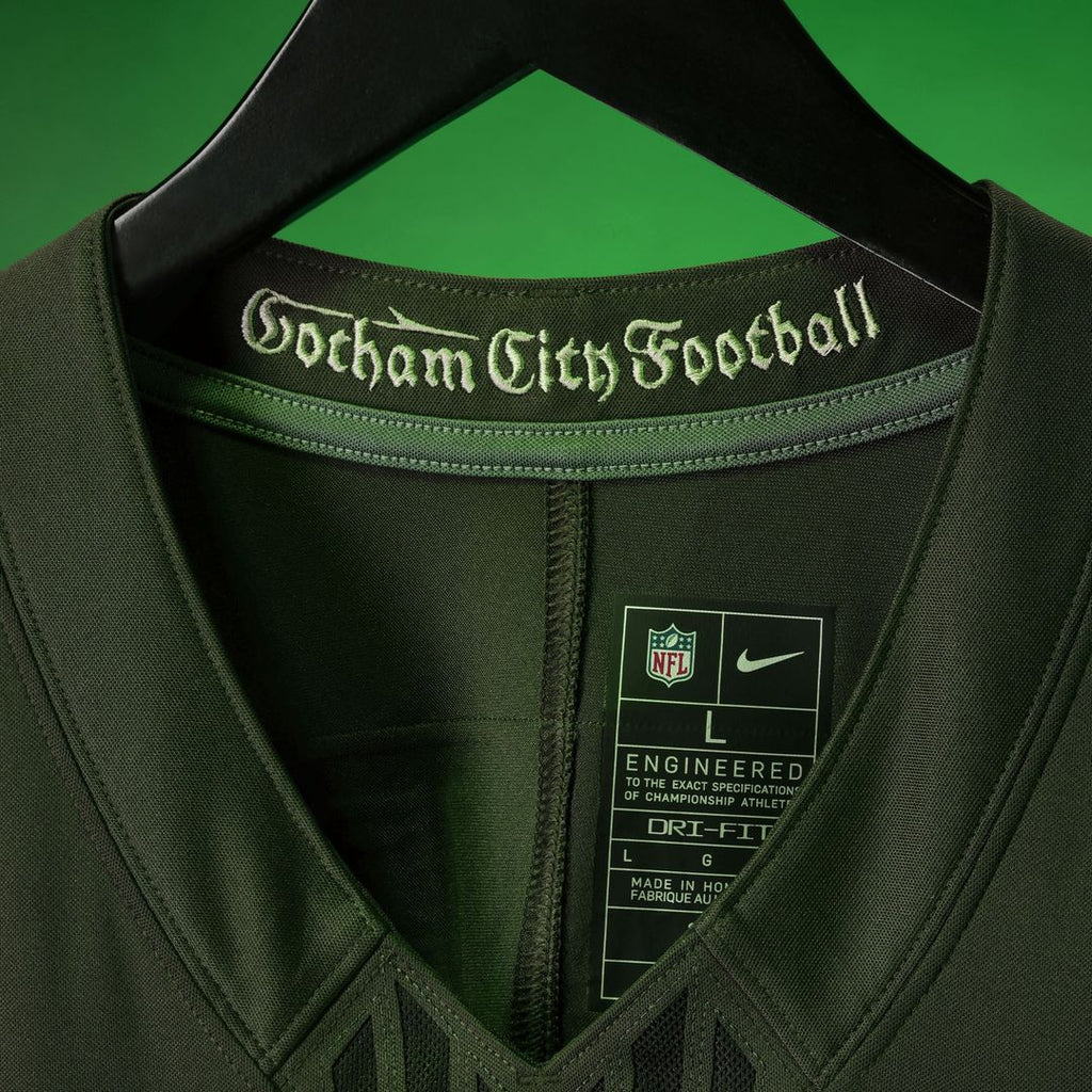 Men's New York Jets Joe Namath Nike Green Rivalries Collection Stitched Limited Jersey