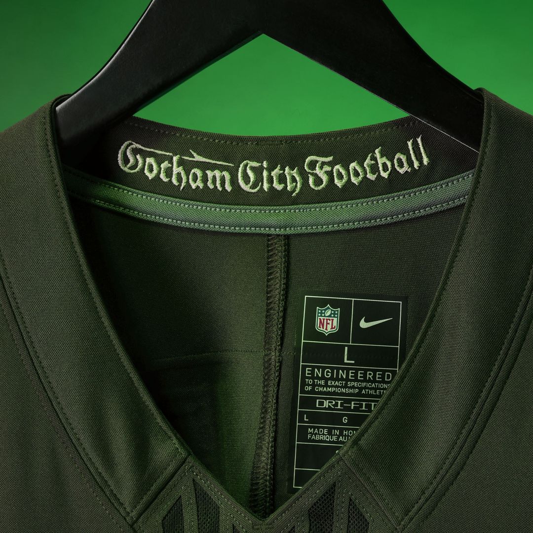Men's New York Jets Joe Namath Nike Green Rivalries Collection Stitched Limited Jersey