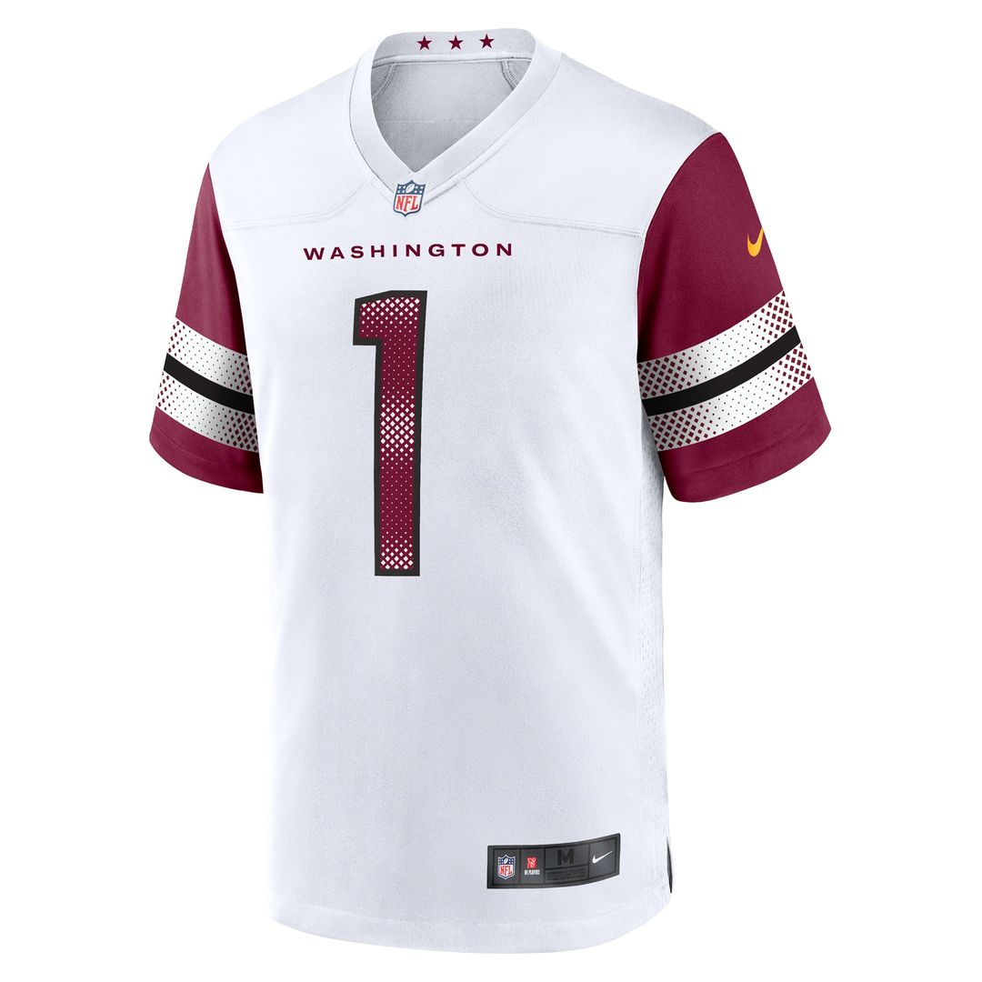 Men's Washington Commanders Deebo Samuel Sr Nike White Game Player Jersey