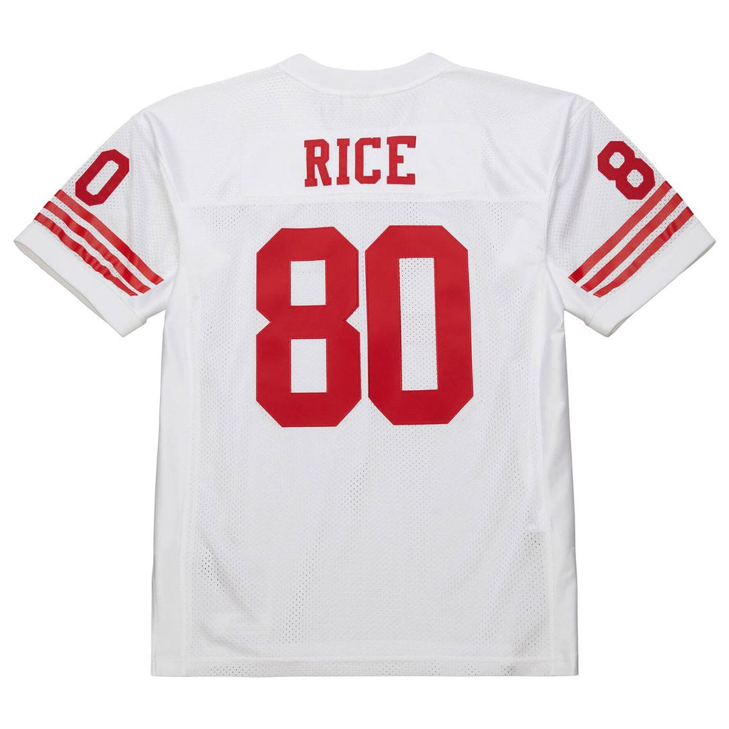 Men's San Francisco 49ers 1994 Jerry Rice Mitchell & Ness White Authentic Throwback Retired Player Jersey