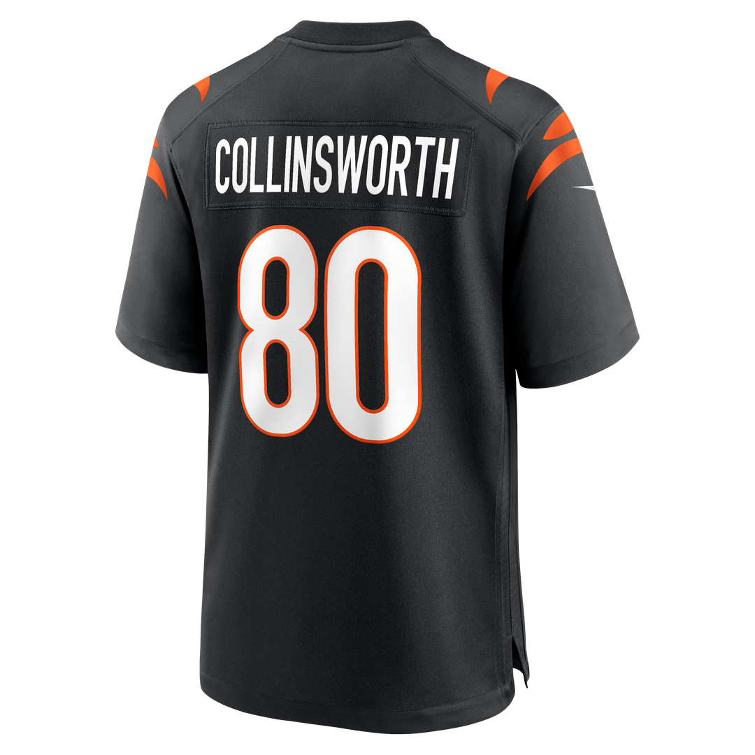 Men's Cincinnati Bengals Cris Collinsworth Nike  Black Team Retired Player Game Jersey