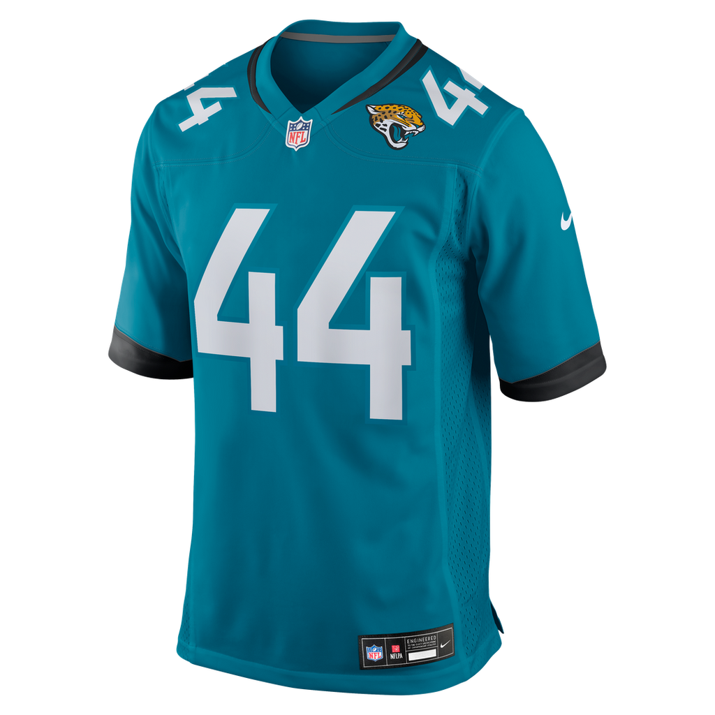Men's Jacksonville Jaguars Travon Walker Nike Teal Player Game Jersey