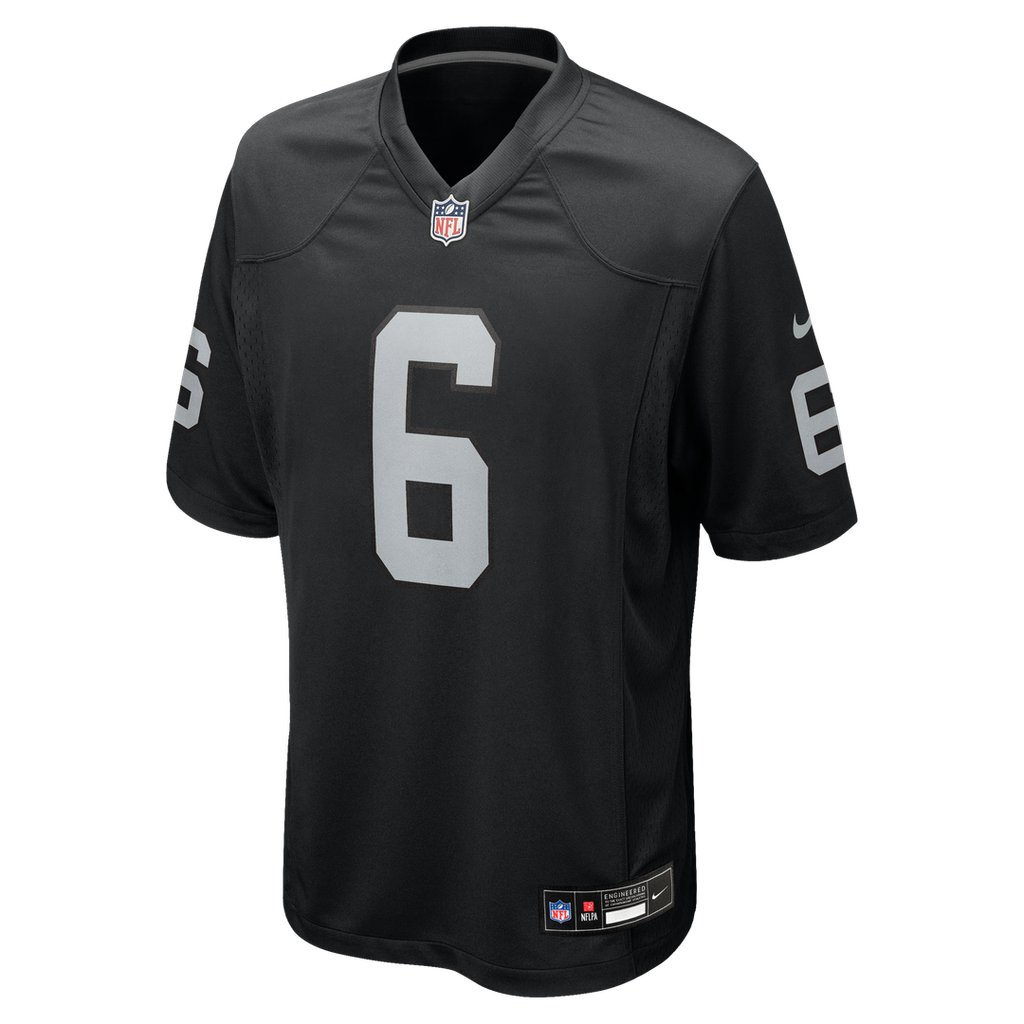 Men's Las Vegas Raiders AJ Cole Nike Black Game Jersey