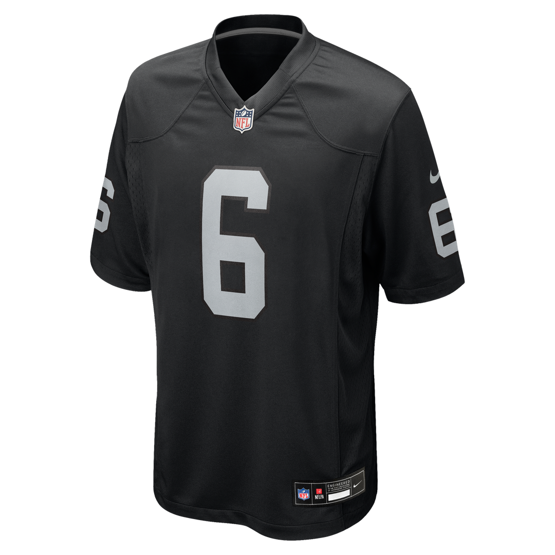 Men's Las Vegas Raiders AJ Cole Nike Black Game Jersey