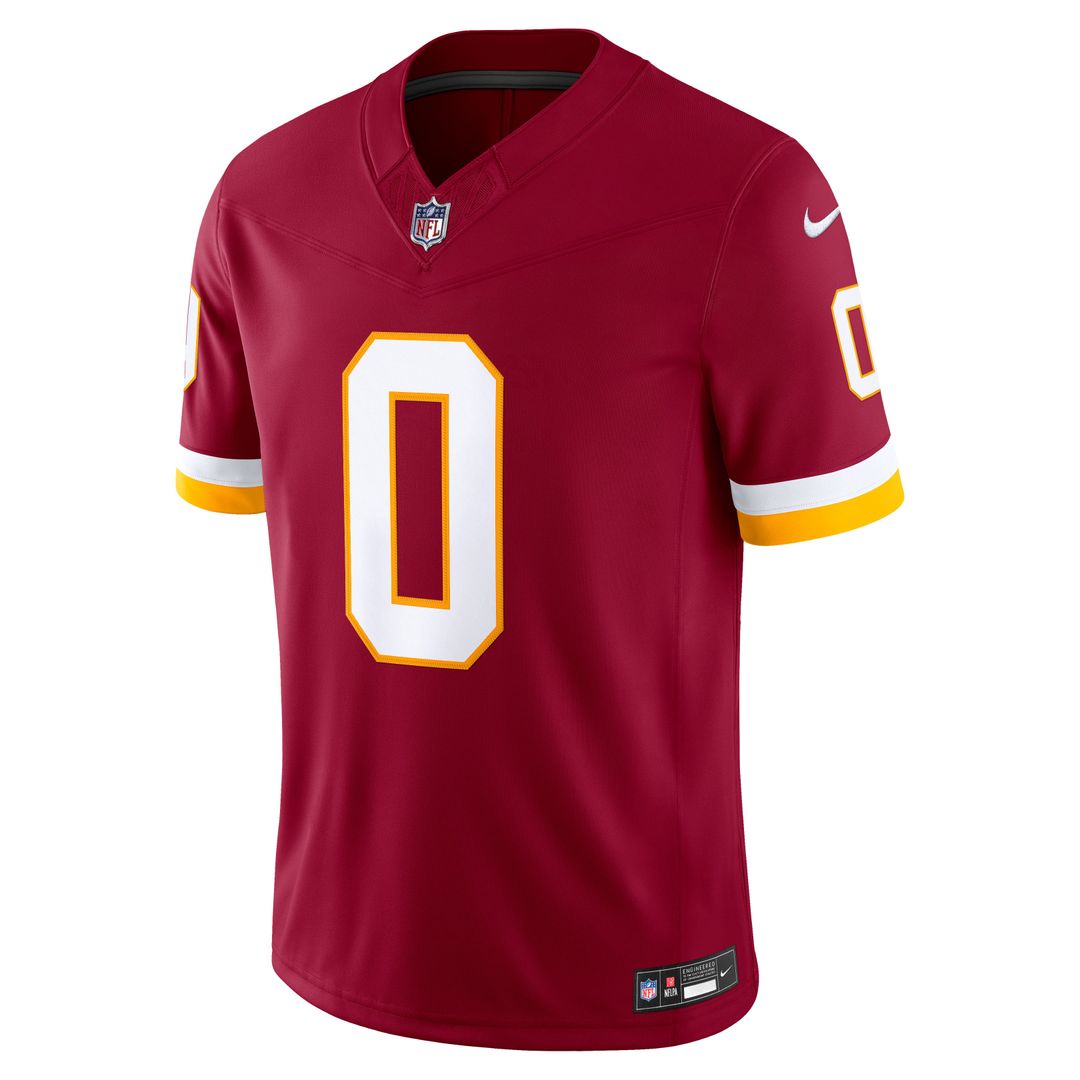 Men's Washington Commanders Mike Sainristil Nike Burgundy Team Vapor F.U.S.E. Stitched Limited Jersey