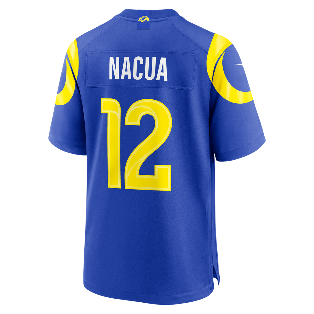 Men's Los Angeles Rams Puka Nacua Nike Royal Team Game Player Jersey