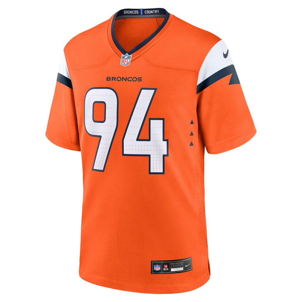 Men's Denver Broncos DeMarcus Ware Nike  Orange Team Retired Game Jersey