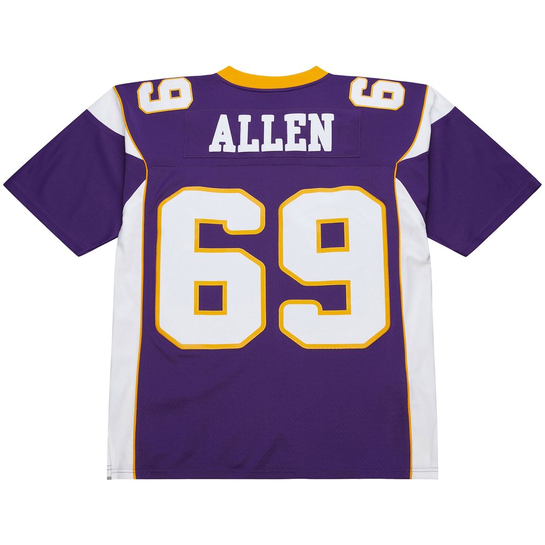 Men's Minnesota Vikings Jared Allen Mitchell & Ness Purple 2011 Legacy Replica Jersey