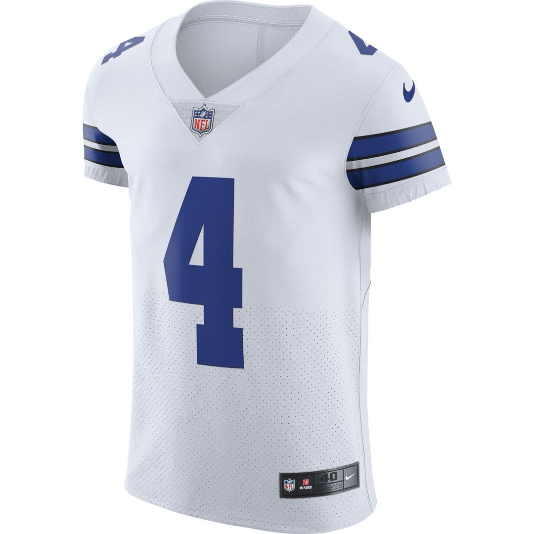 Men's Dallas Cowboys Dak Prescott Nike Navy Alternate Vapor Elite Player Jersey