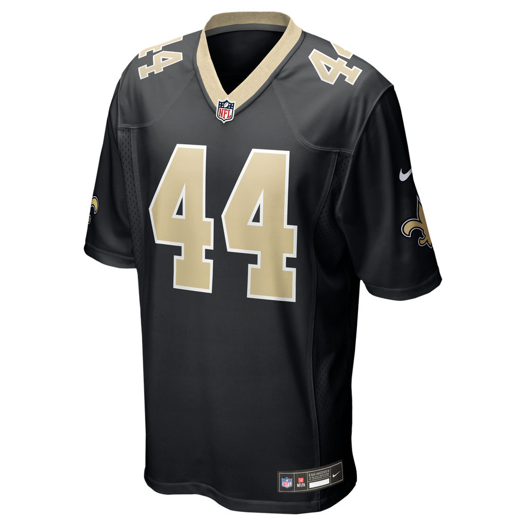 Men's New Orleans Saints Isaiah Stalbird Nike  Black Team Game Jersey
