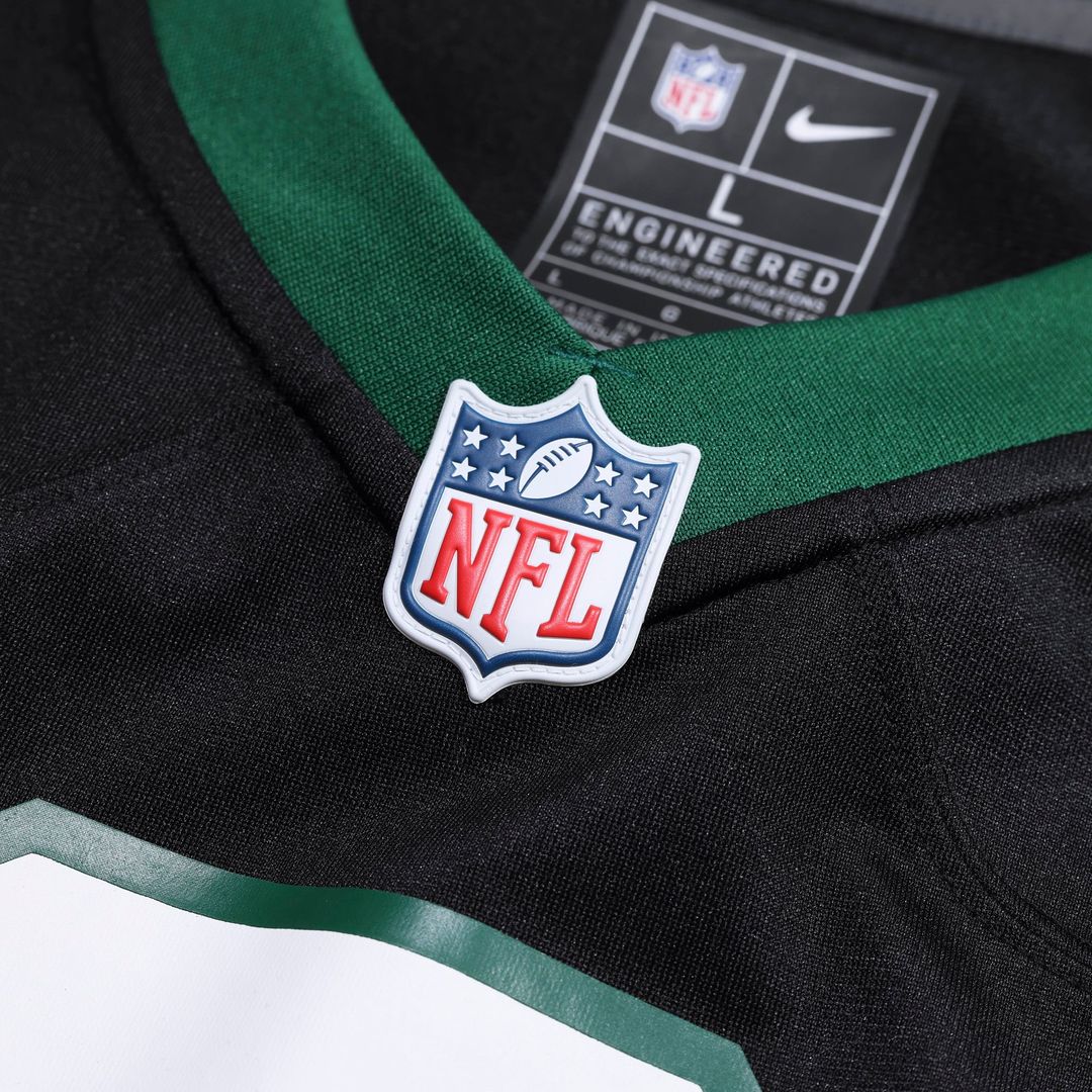 Men's New York Jets David Bailey Nike Green Team Game Jersey