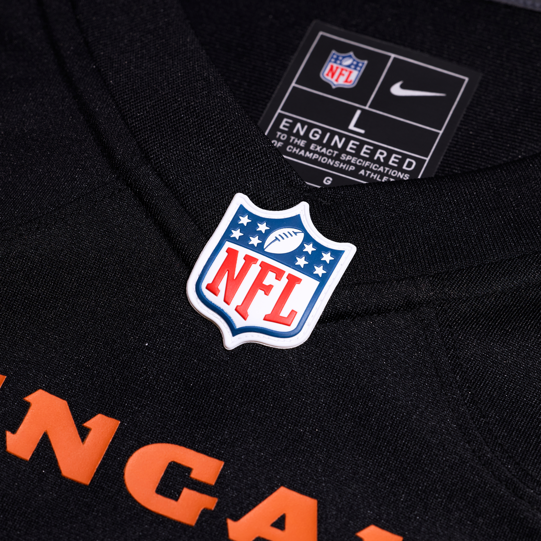 Men's Cincinnati Bengals Boye Mafe Nike  Black Team Game Jersey