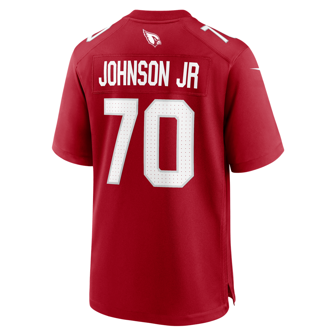 Men's Arizona Cardinals Paris Johnson Jr. Nike Cardinal  Game Jersey