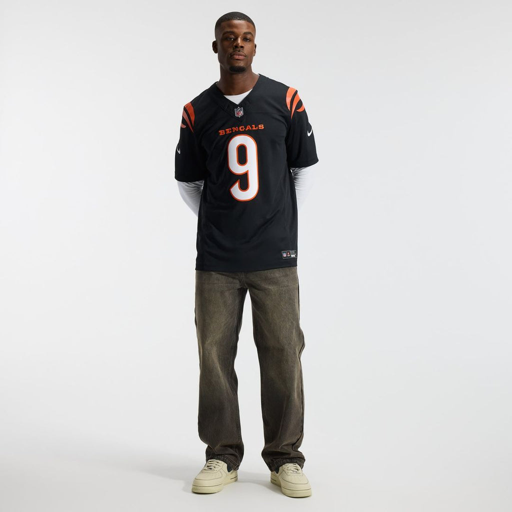 Men's Cincinnati Bengals Joe Burrow Nike Orange Alternate Vapor F.U.S.E. Stitched Limited Jersey