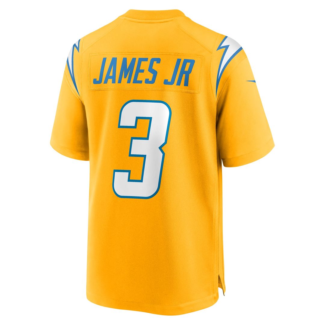 Men's Los Angeles Chargers Derwin James Jr. Nike Gold Alternate Charger Power Game Player Jersey