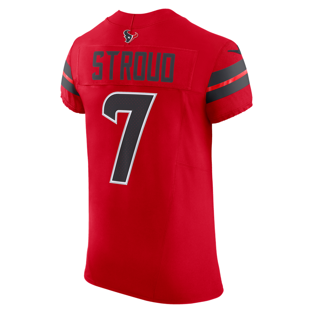 Men's Houston Texans C.J. Stroud Nike Red Alternate Vapor F.U.S.E. Elite Jersey