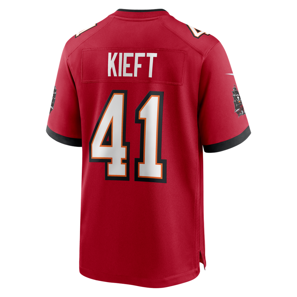 Men's Tampa Bay Buccaneers Ko Kieft Nike Red Game Player Jersey