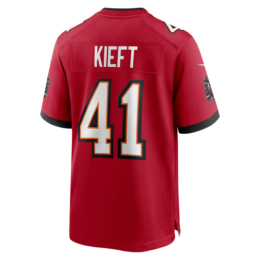Men's Tampa Bay Buccaneers Ko Kieft Nike Red Game Player Jersey