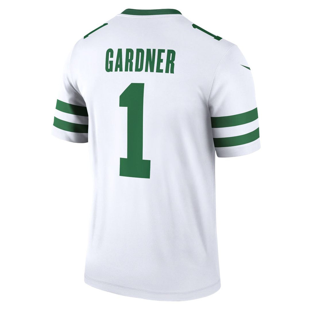 Men's New York Jets Ahmad Sauce Gardner Nike White Legend Player Performance Top