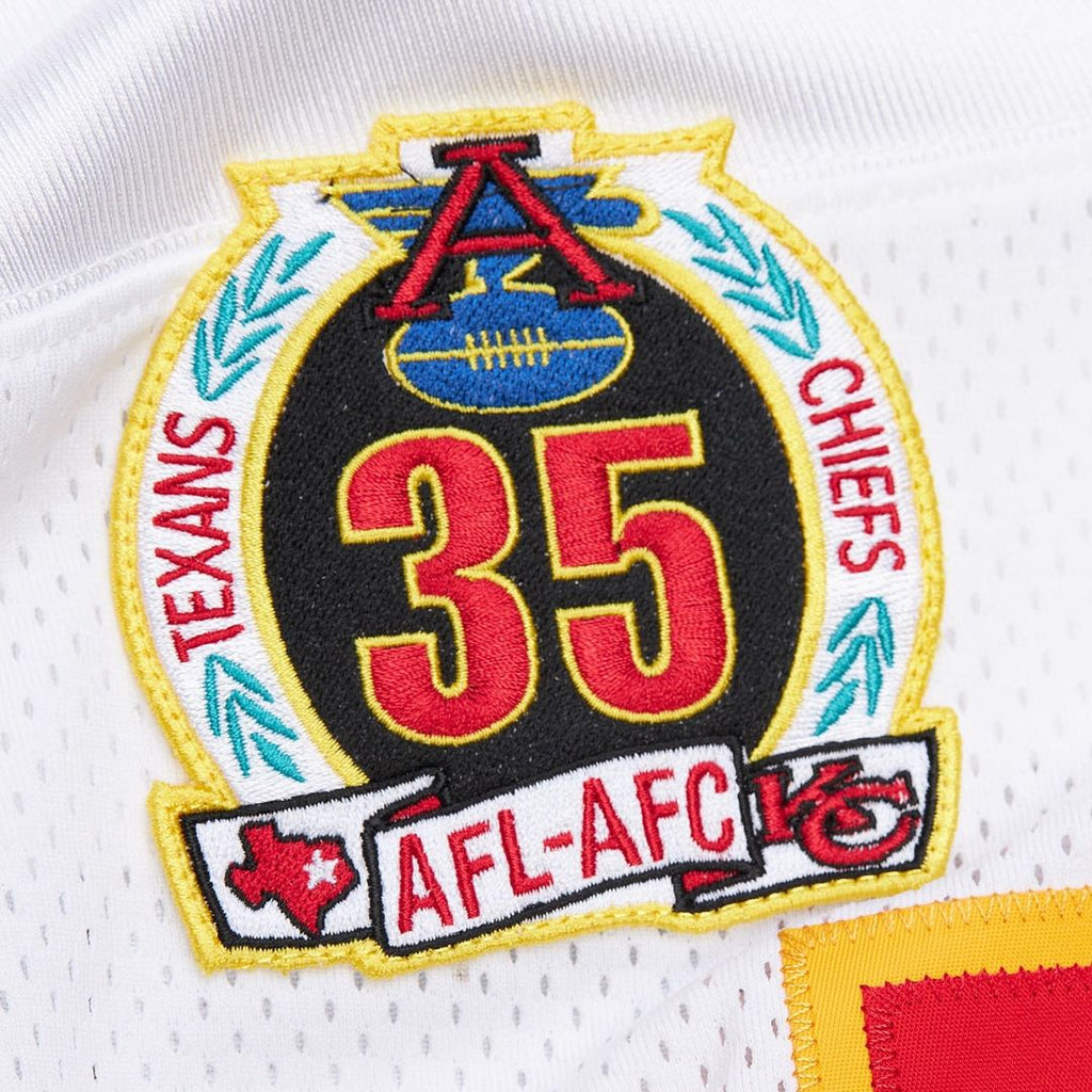 Men's Kansas City Chiefs 1994 Derrick Thomas Mitchell & Ness White Authentic Throwback Retired Player Jersey