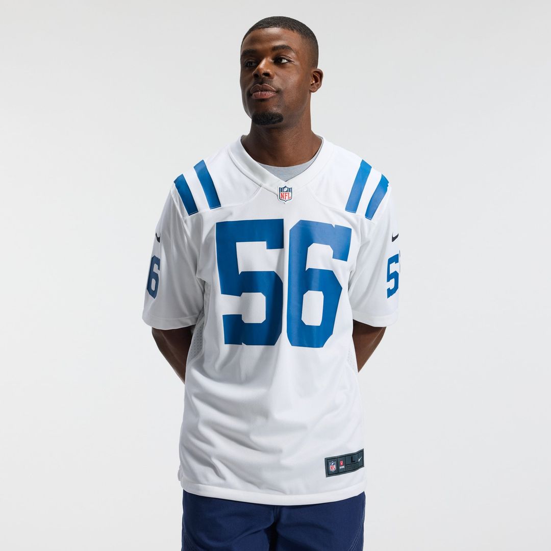Men's Indianapolis Colts Quenton Nelson Nike White Game Player Jersey