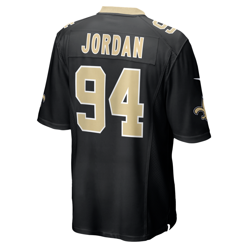 Men's New Orleans Saints Cameron Jordan Nike Black Game Jersey