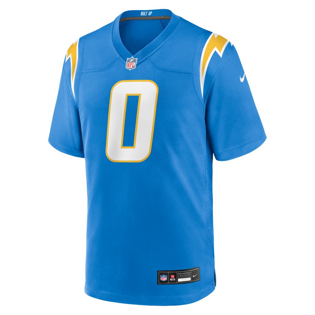 Men's Los Angeles Chargers Daiyan Henley Nike Powder Blue Team Game Jersey