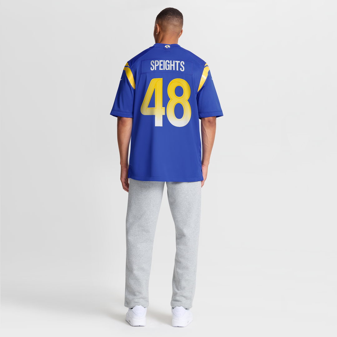 Men's Los Angeles Rams Omar Speights Nike  Royal Game Jersey