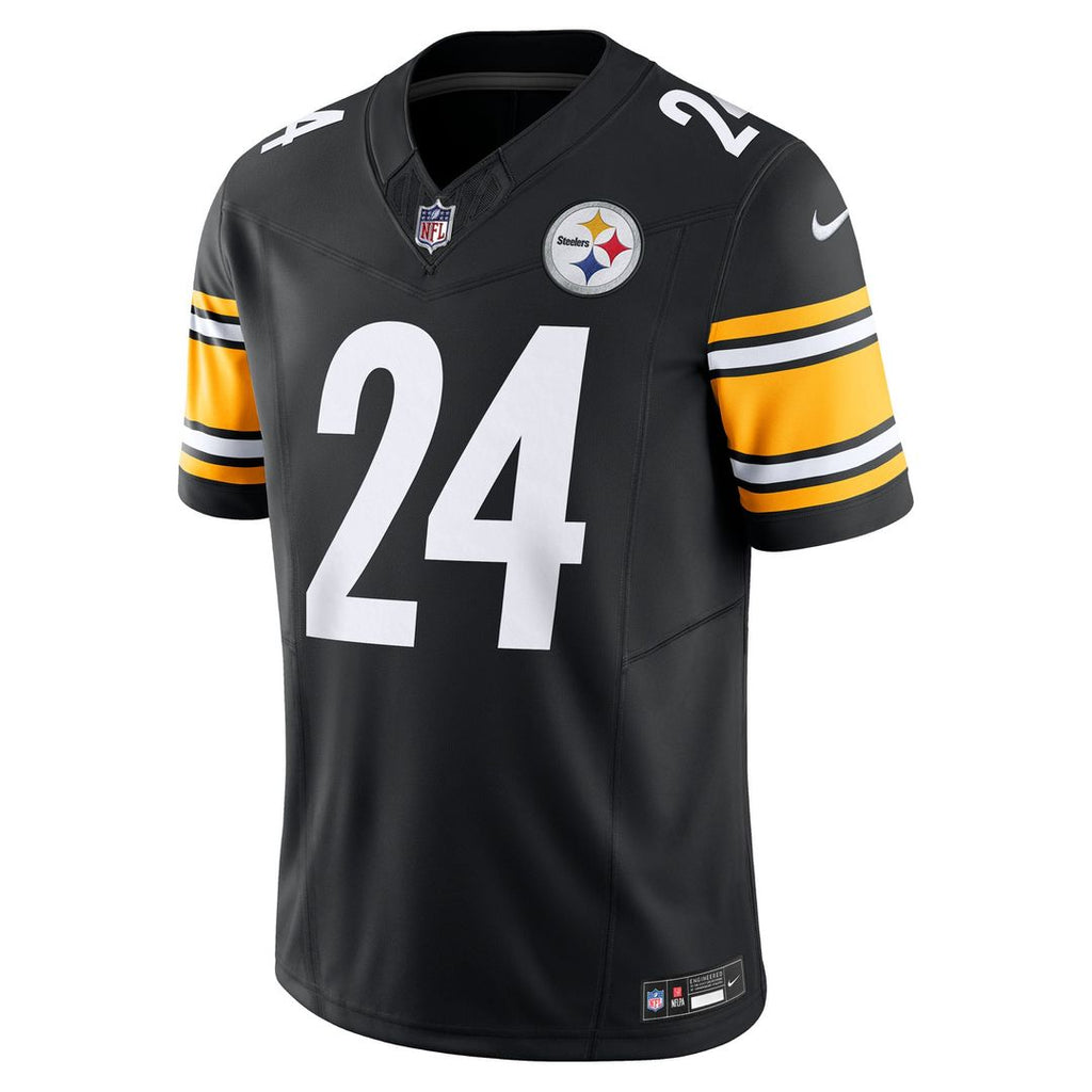 Men's Pittsburgh Steelers Joey Porter Jr. Nike Gold Alternate 1933 Throwback Vapor F.U.S.E. Limited Jersey