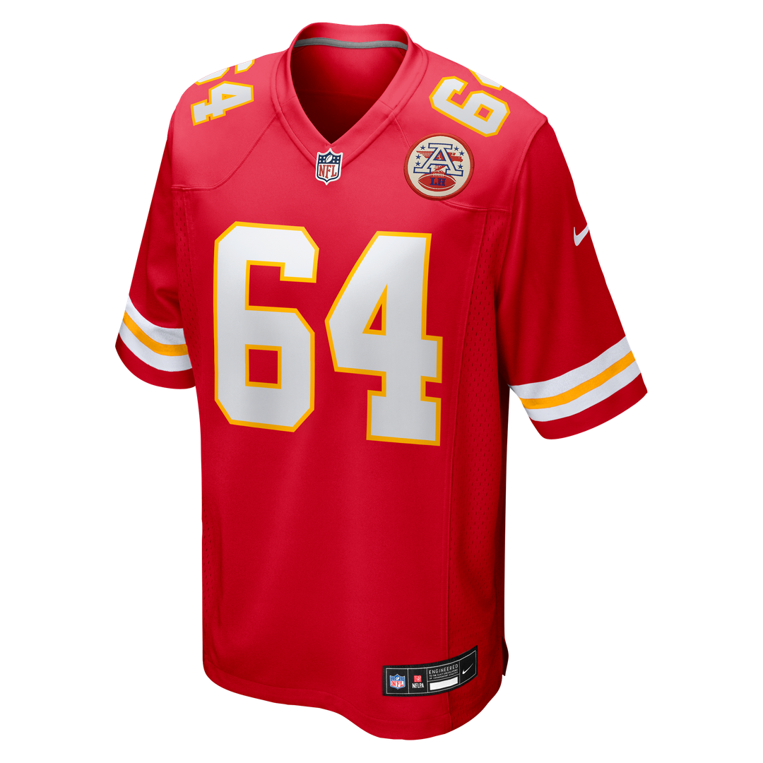 Men's Kansas City Chiefs Wanya Morris Nike  Red  Game Jersey