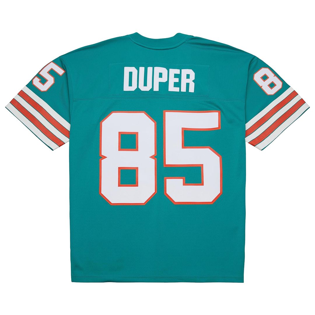 Men's Miami Dolphins Mark Duper Mitchell & Ness Aqua Legacy Replica Jersey