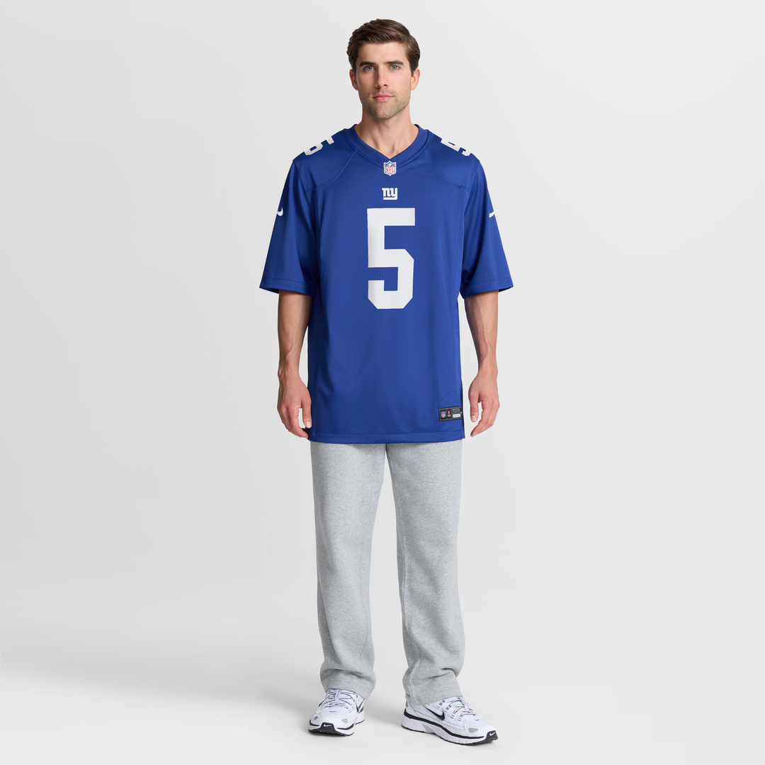 Men's New York Giants Kayvon Thibodeaux Nike Royal Player Game Jersey