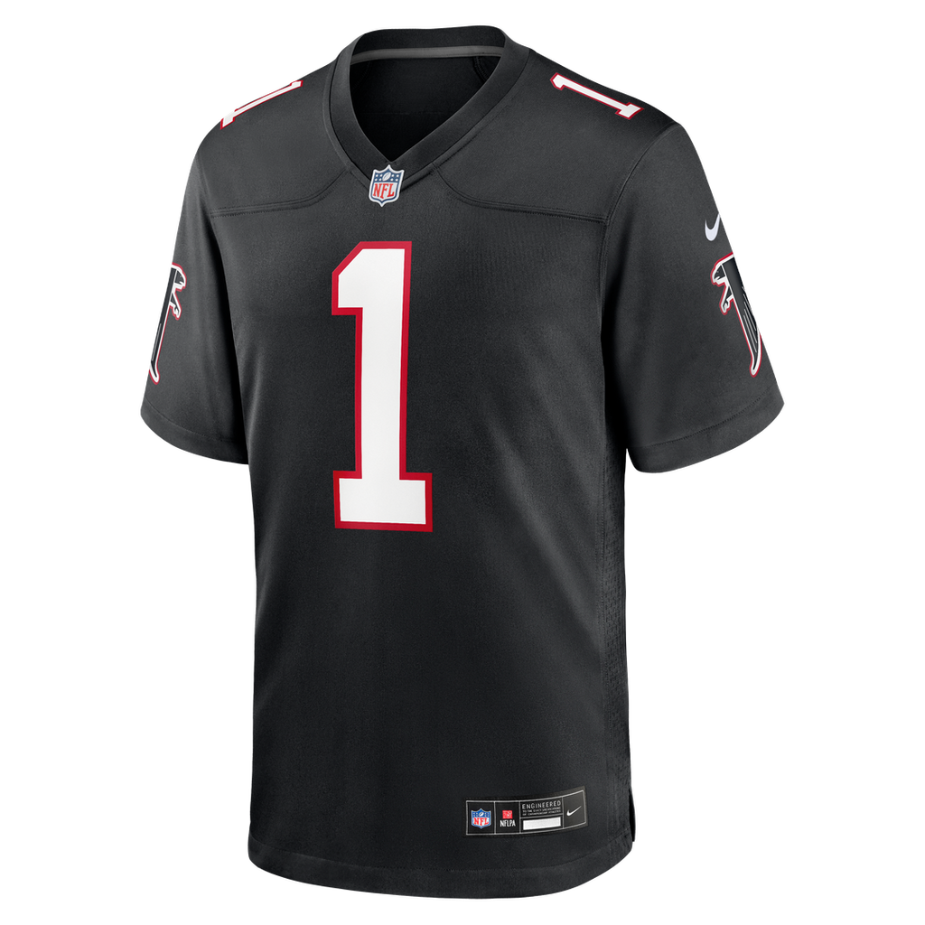 Men's Atlanta Falcons Tua Tagovailoa Nike  Black Alternate Game Jersey