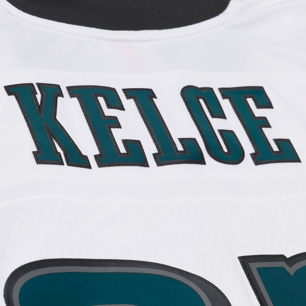 Men's Philadelphia Eagles Jason Kelce Mitchell & Ness White 2011 Legacy Replica Player Jersey