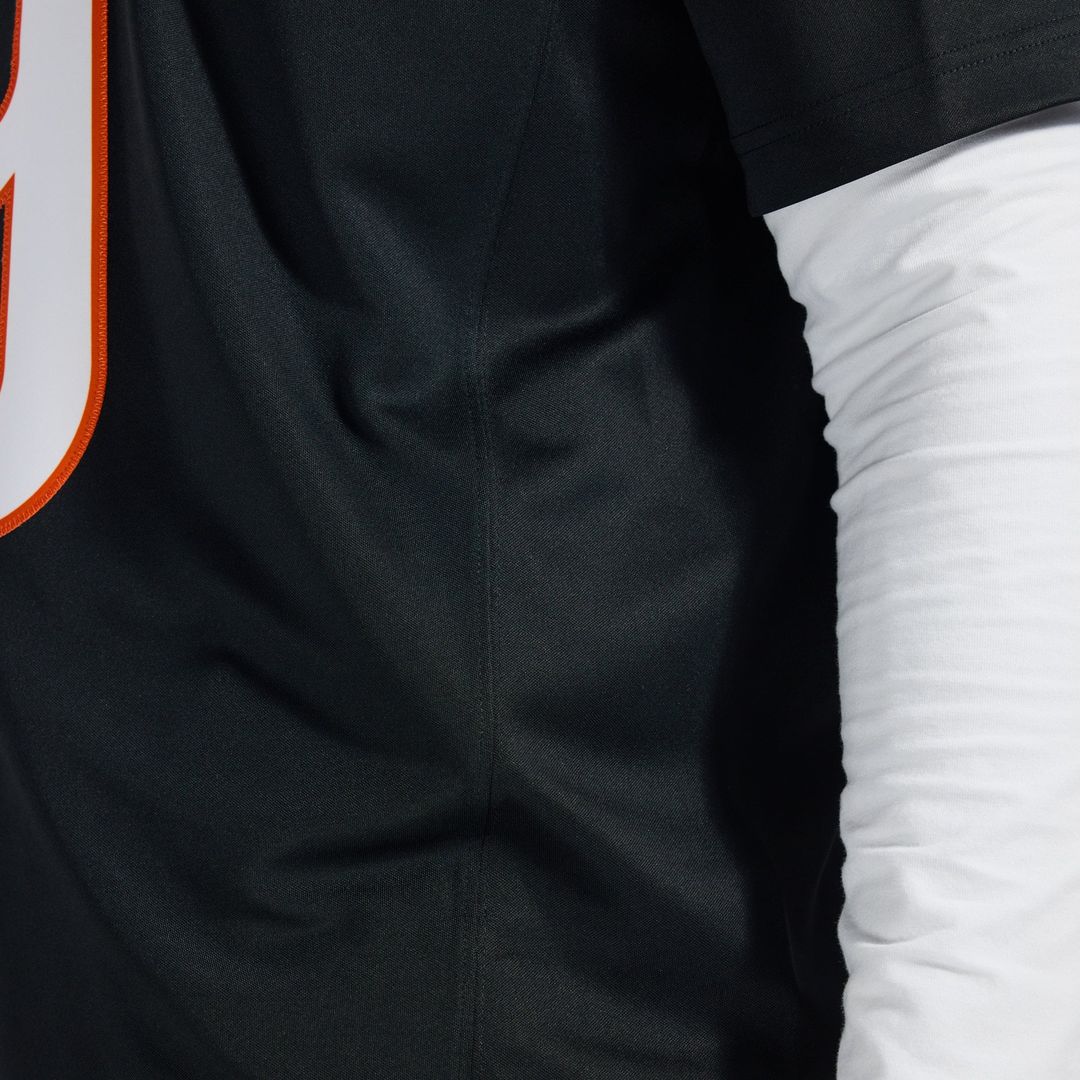 Men's Cincinnati Bengals Joe Burrow Nike Orange Alternate Vapor F.U.S.E. Stitched Limited Jersey