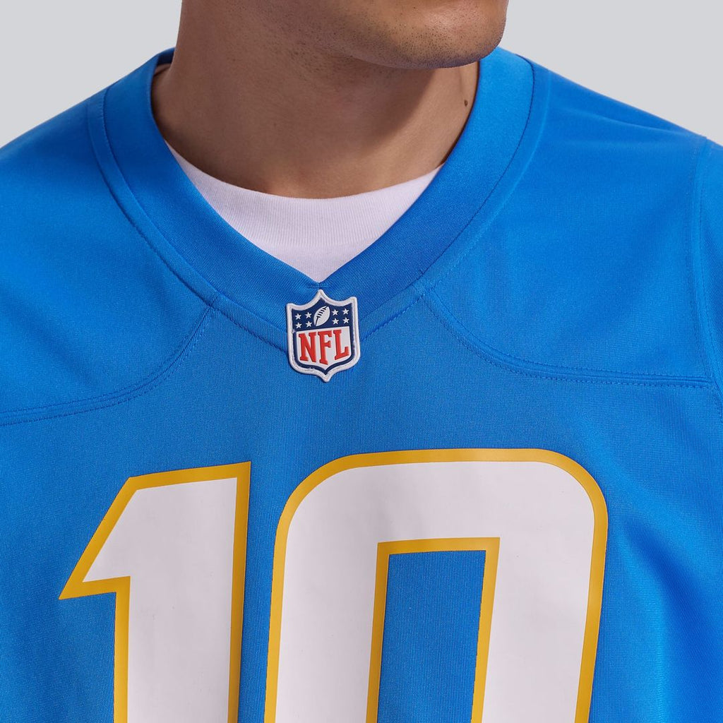 Men's Los Angeles Chargers Justin Herbert Nike Navy Alternate Super Chargers Game Player Jersey