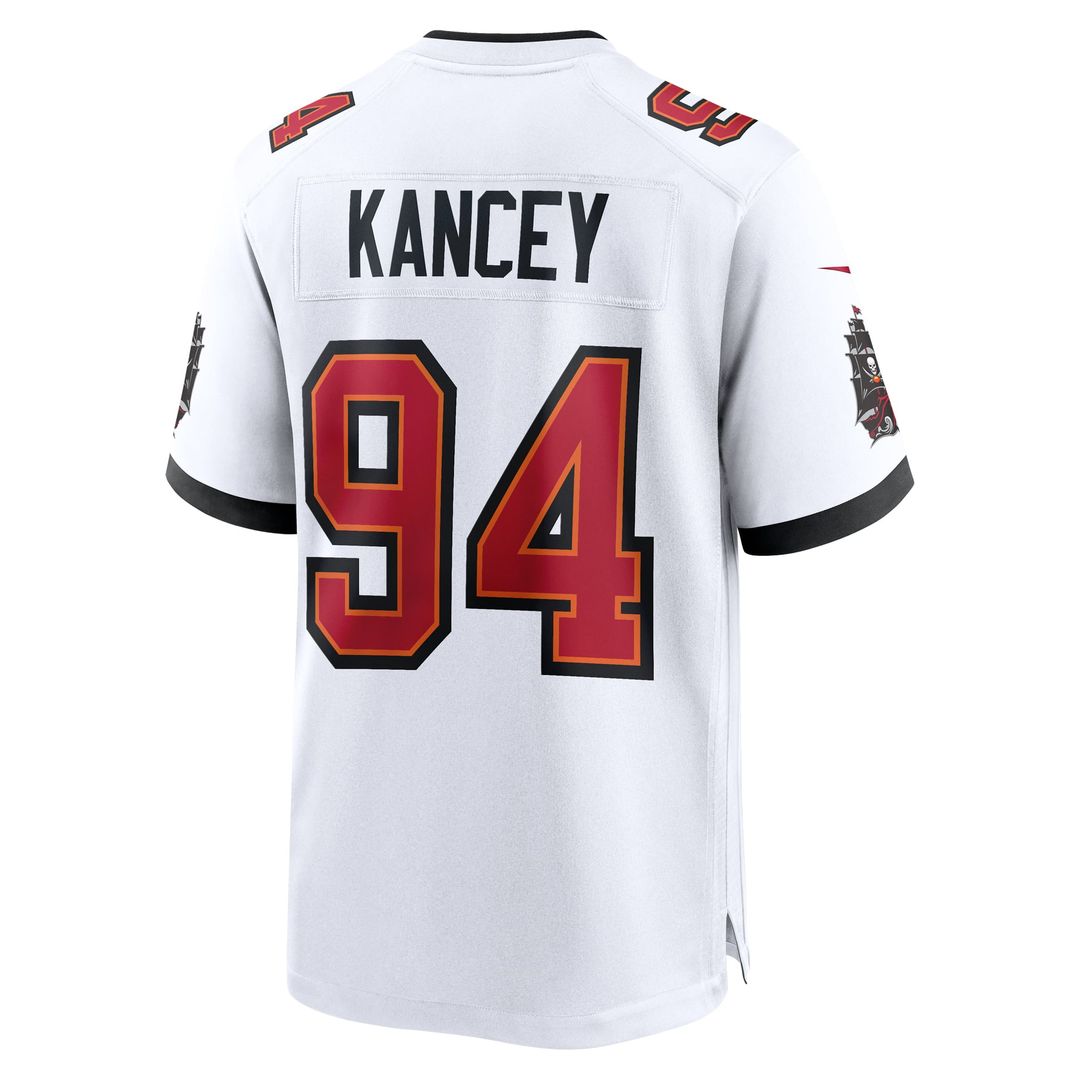 Men's Tampa Bay Buccaneers Calijah Kancey Nike Orange Alternate Game Jersey