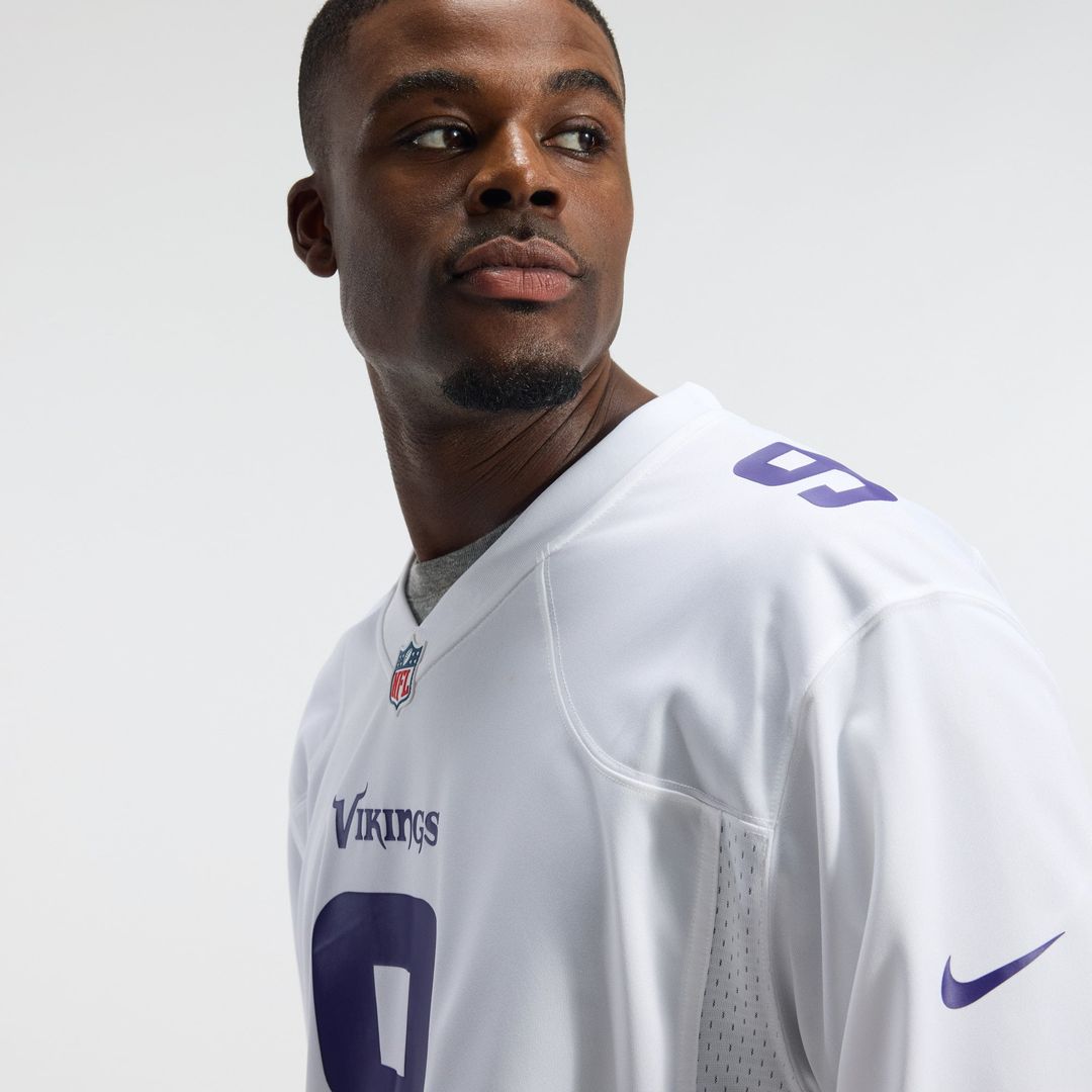 Men's Minnesota Vikings J.J. McCarthy Nike  White Game Jersey