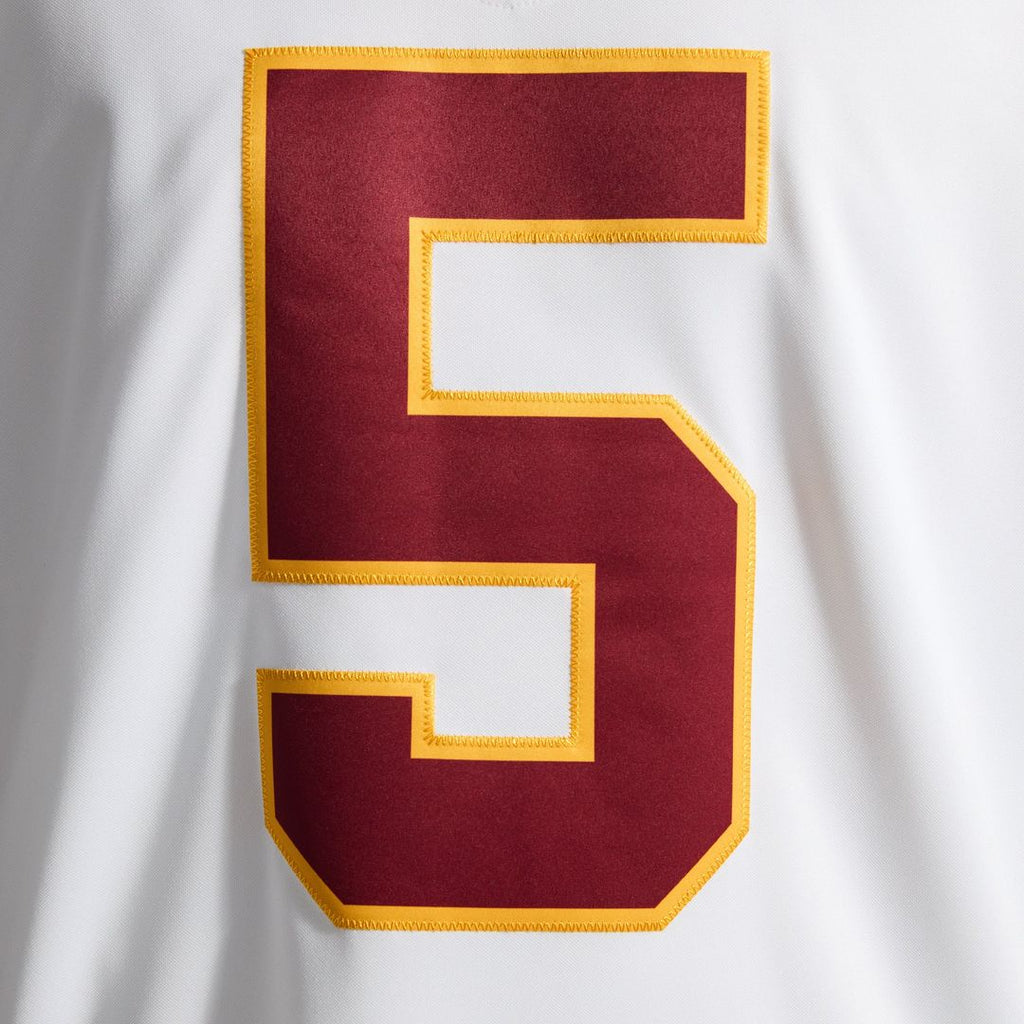 Men's Washington Commanders Jayden Daniels Nike Burgundy Team Vapor F.U.S.E. Stitched Limited Jersey