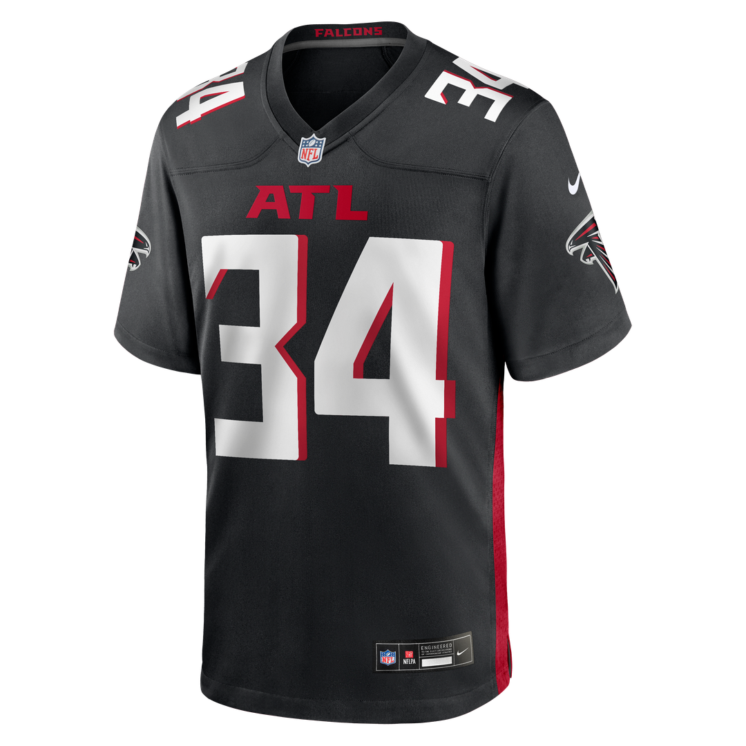 Men's Atlanta Falcons Ray Buchanan Nike Black Game Retired Player Jersey