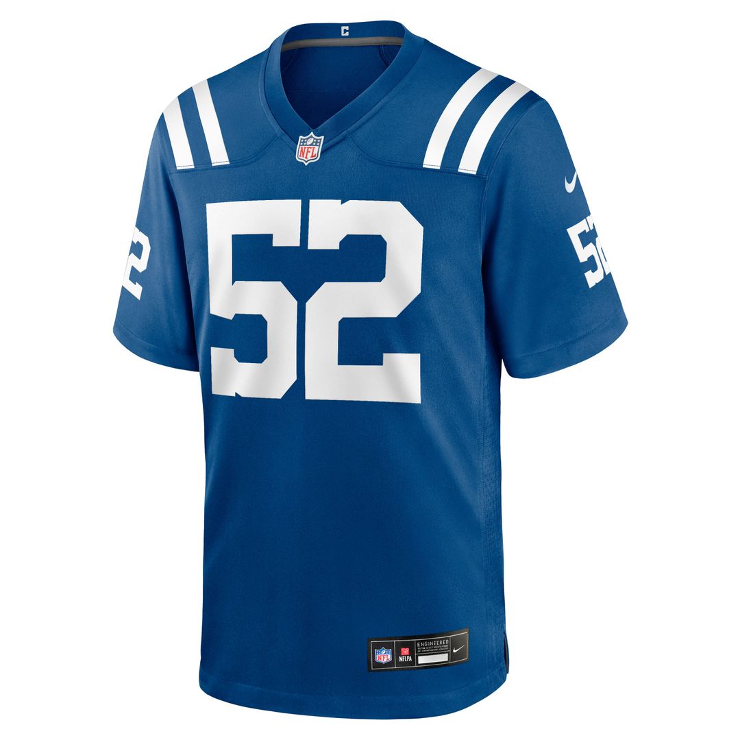Men's Indianapolis Colts George Gumbs Jr. Nike Royal Team Game Jersey