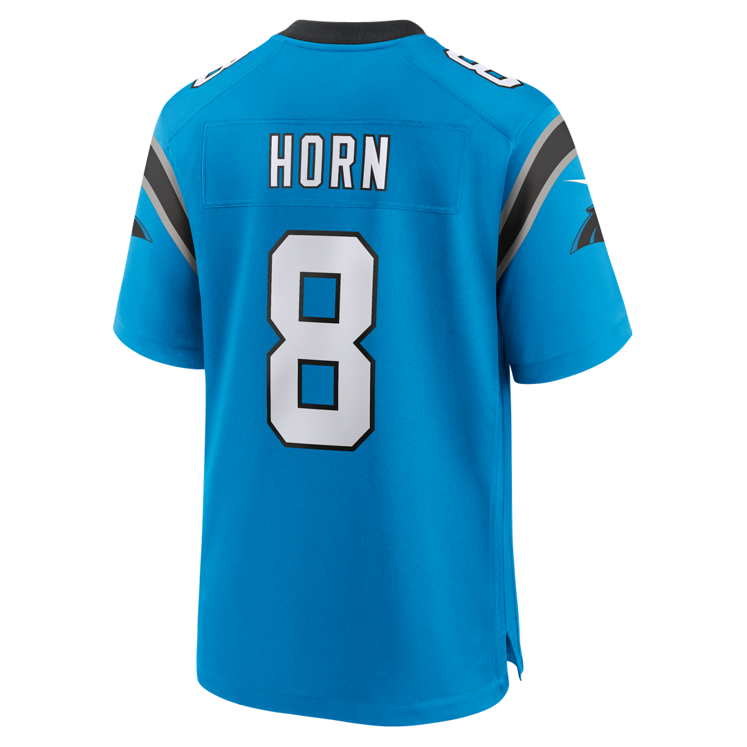 Men's Carolina Panthers Jaycee Horn Nike Blue Alternate Game Jersey