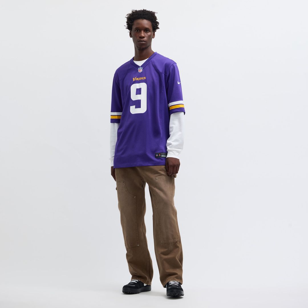 Men's Minnesota Vikings J.J. McCarthy Nike Purple  Player Game Jersey