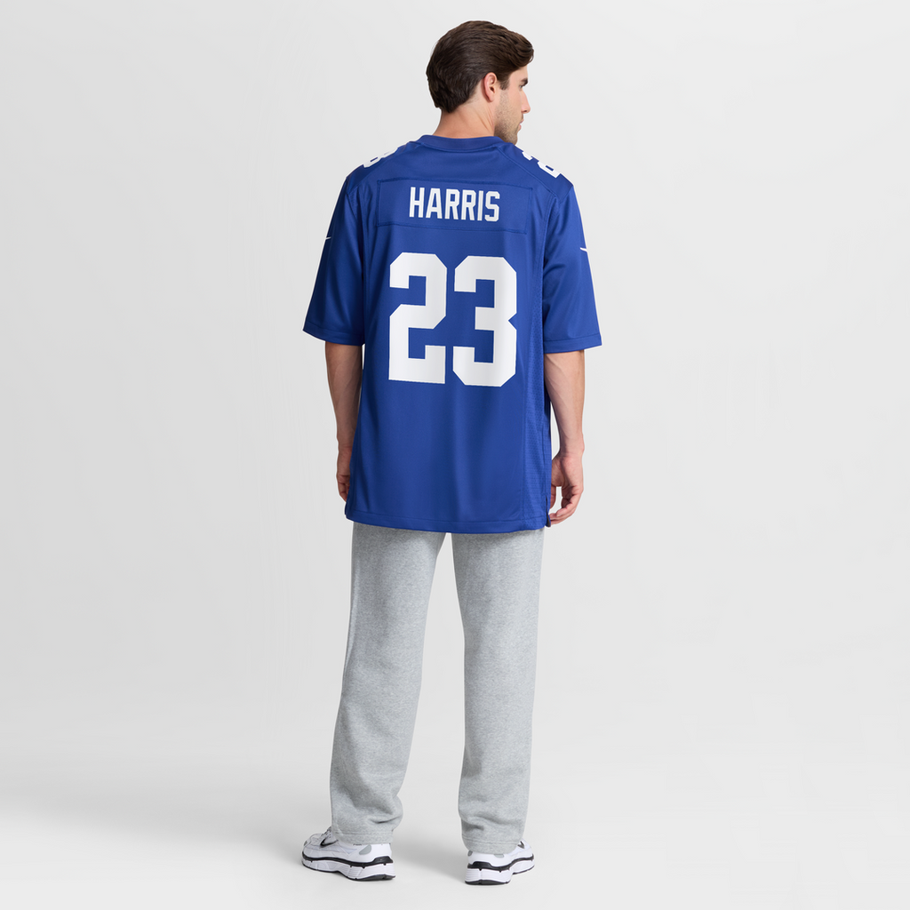 Men's New York Giants Najee Harris Nike Royal Team Game Jersey