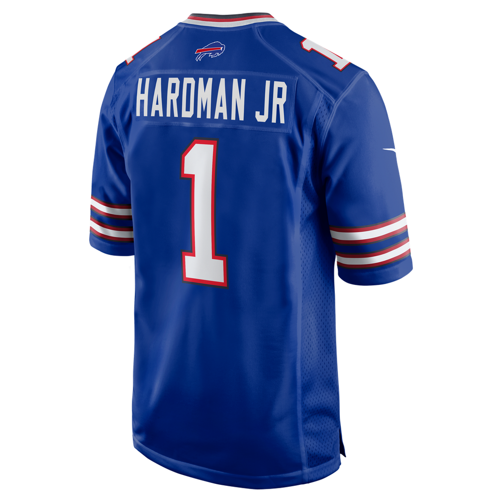 Men's Buffalo Bills Mecole Hardman Nike  Royal Team Game Jersey