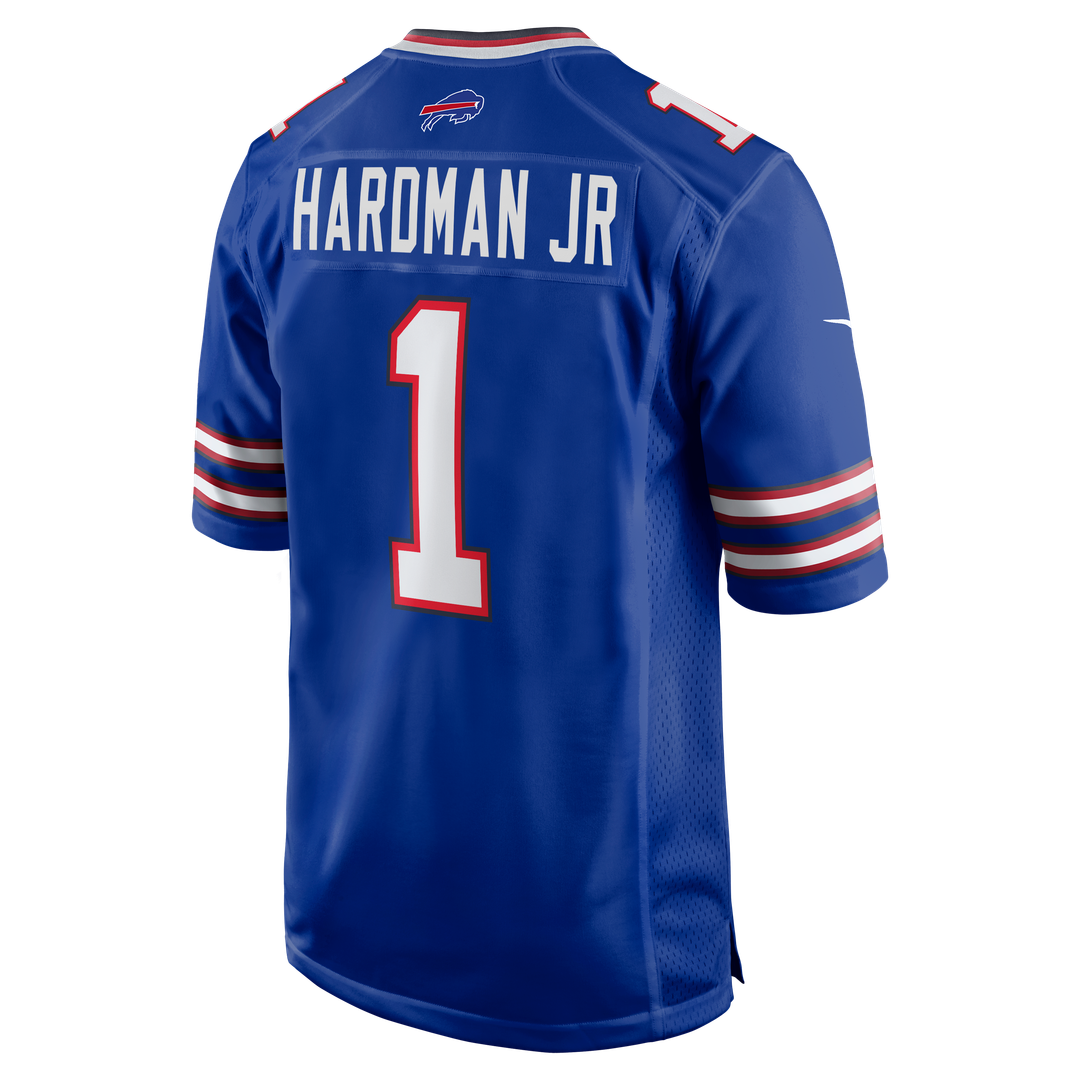 Men's Buffalo Bills Mecole Hardman Nike  Royal Team Game Jersey