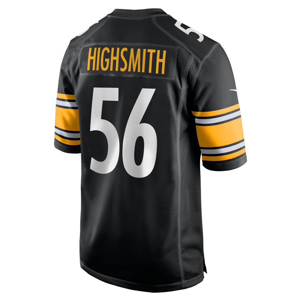 Men's Pittsburgh Steelers Alex Highsmith Nike  Black  Game Jersey