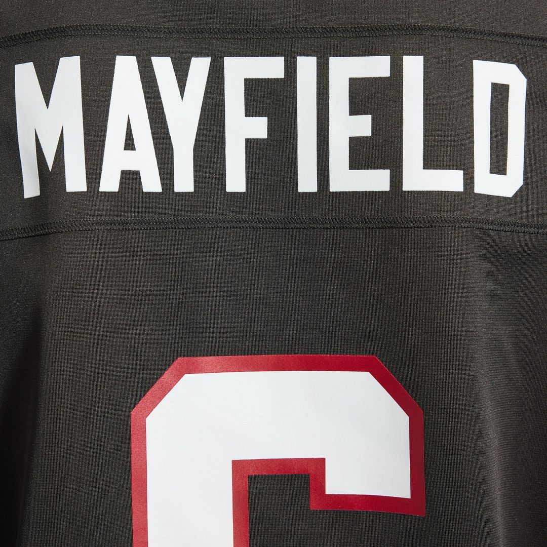 Men's Tampa Bay Buccaneers Baker Mayfield Nike White Away Game Jersey